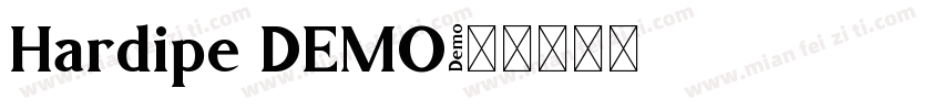 Hardipe DEMO字体转换